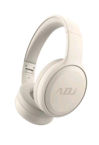 ADJ DEEP PLUS 2.0 CUFFIA CON MICROFONO BLUETOOTH CHIAMATE E MUSICA PIEGHEVOLI BIANCO